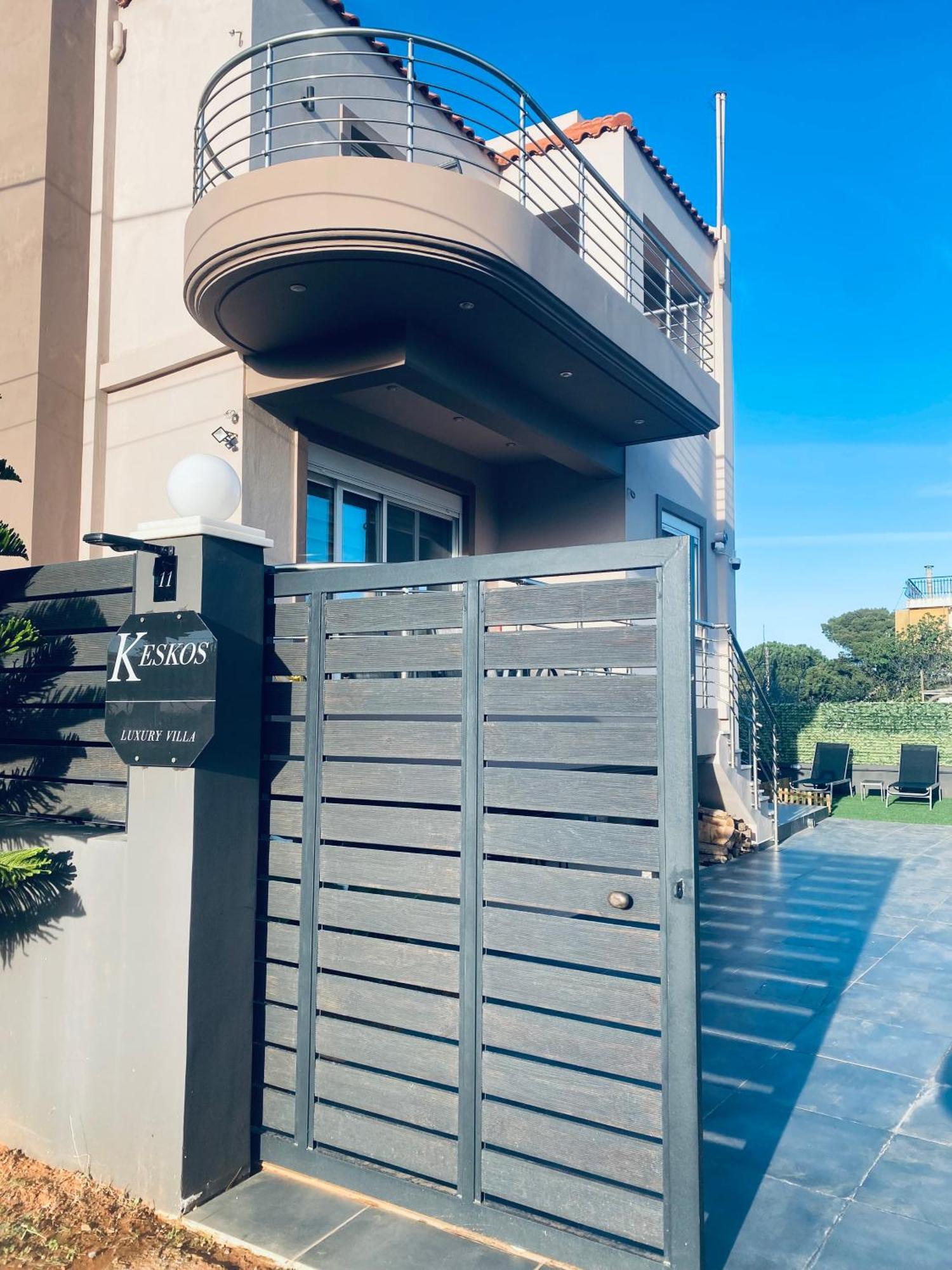 Keskos Luxury Villa 아르테미다 외부 사진