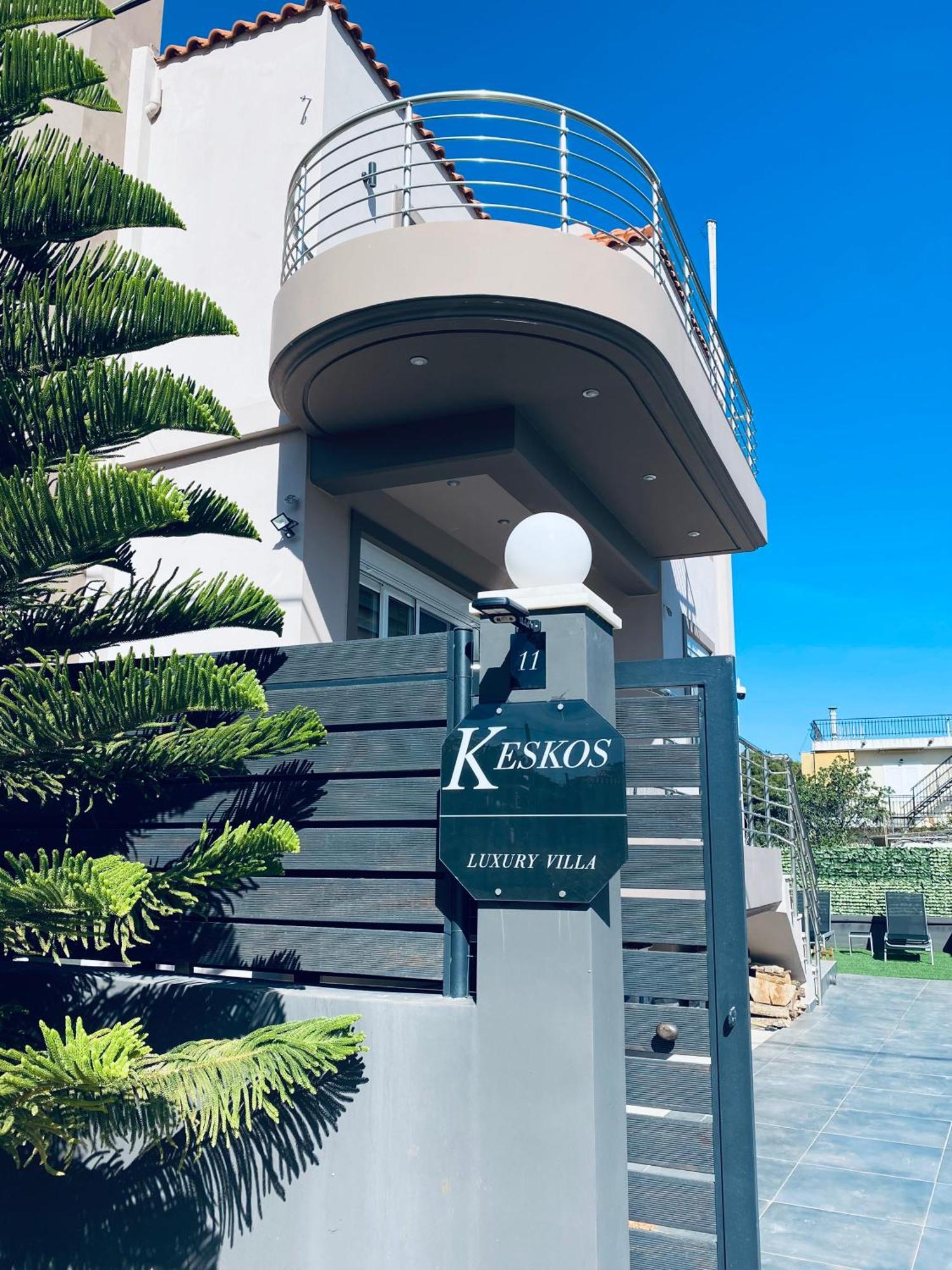 Keskos Luxury Villa 아르테미다 외부 사진